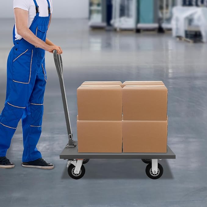 2000LBS Capacity Platform Truck Cart - Image 8