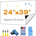 Magnetic Whiteboard Contact Paper, Kitchen Fridge by Babenoun
