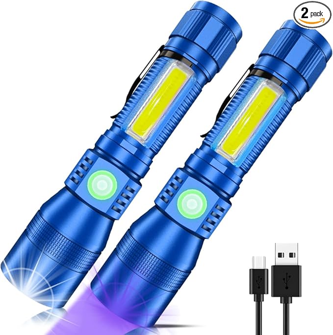 UV Flashlight Black Light, 7 Modes, Waterproof – LED Torch by Spriak%E5%93%81%E7%89%8C%E6%97%97%E8%88%B0%E5%BA%97