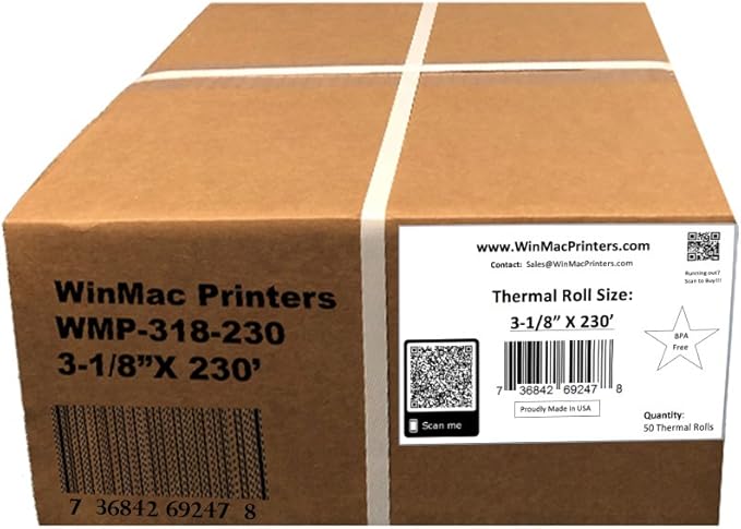 Thermal Paper Rolls 3 1/8 x 230 - Image 4