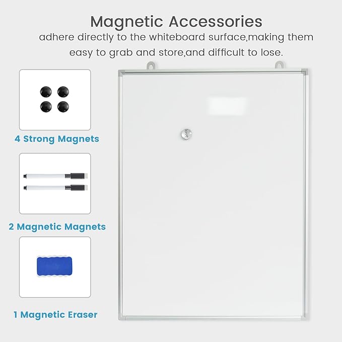 Dry Erase Board Magnetic Whiteboard 48"x 36" White Board Wall Mounted Aluminum - Image 5