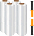 Stretch Wrap Film, 60 Gauge Stretch Wrap Industrial Strength, Plastic Wrap by BOP
