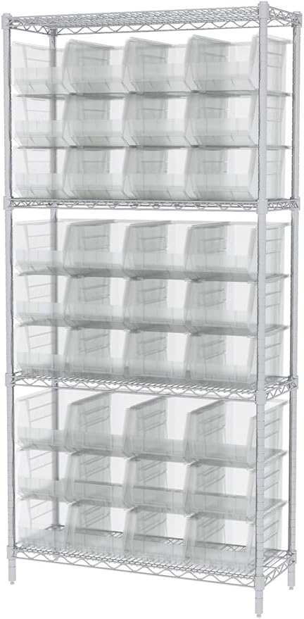 Akro-Mils 30240 AkroBins Plastic Storage Bins, Space-Saving Stackable Bins - Image 10
