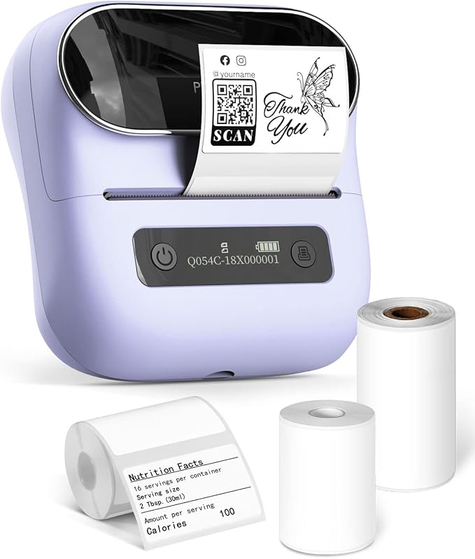 Phomemo Label Maker, Small Business, Portable Label Maker Machine by Phomemo
