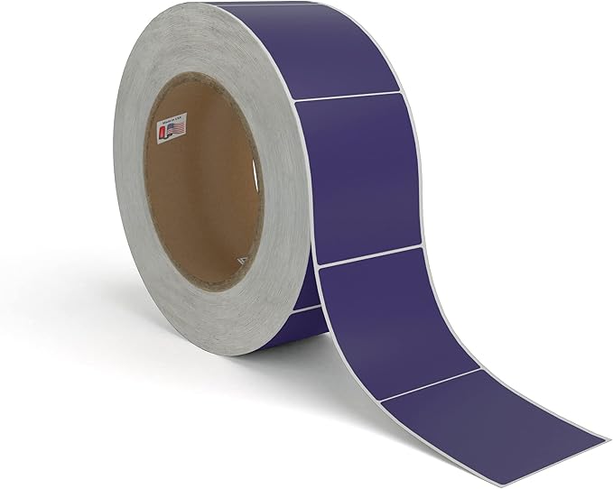 Kenco Color Coding 3 X 5 Rectangle Labels, Inventory Control Stickers 500 by KENCO