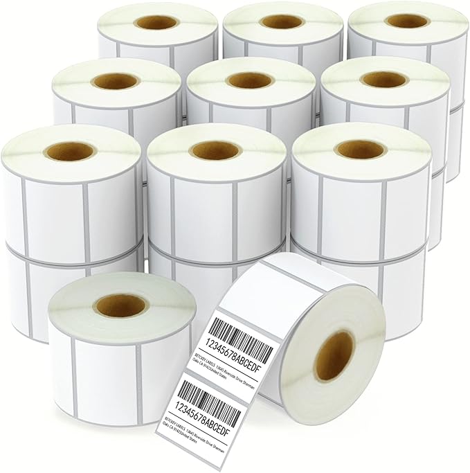 BETCKEY - 3" x 2" Multipurpose & Shipping Labels Compatible by BETCKEY