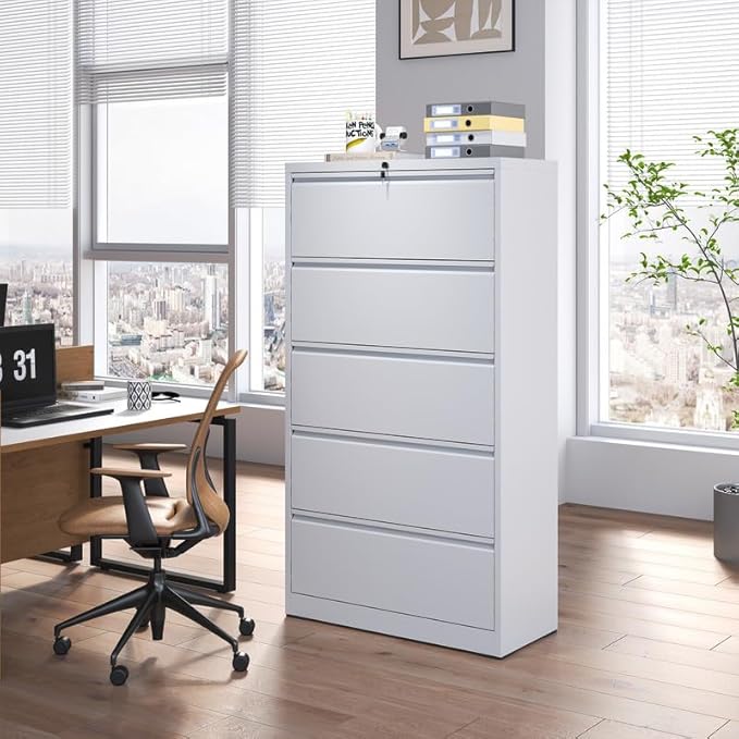 5 Drawer Lateral File Cabinet - Image 2
