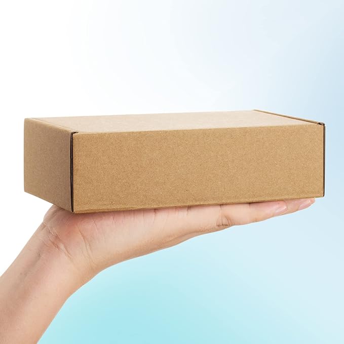 Shipping Boxes 7x5x2 inches Brown Small Mailing Boxes 25 Pack Cardboard - Image 5
