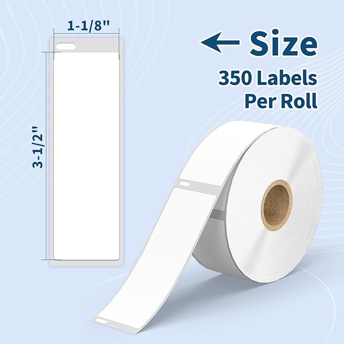 Tacnology 24 Rolls 8400 Labels Direct Thermal Labels Compatible - Image 2
