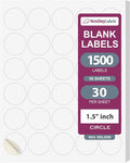 NextDayLabels – 1.5 Inch Round Sticker Labels by NextDayLabels