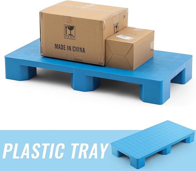 1 Pcs Plastic Pallet for Basement Storage Easy Stack Lightweight Floor Pallet - Image 4