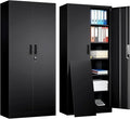 Metal Garage Storage Cabinets, 71” Tall Metal File Cabinet by TaskStorz