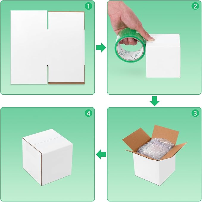 4x4x4 Small Shipping Boxes Set of 40 - Image 4