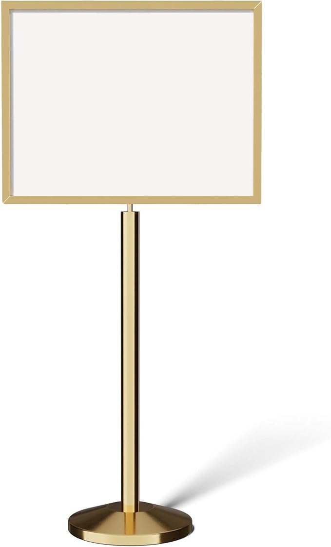 Crowd Control Warehouse Pedestal Standing Floor Sign Frame by Crowd+Control+Warehouse