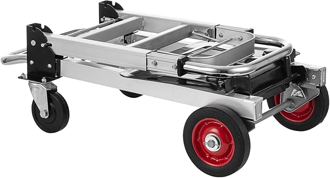 2 in 1 Aluminium Hand Truck Dolly 450lbs Capacity, Heavy Duty Convertible Hand - Image 7