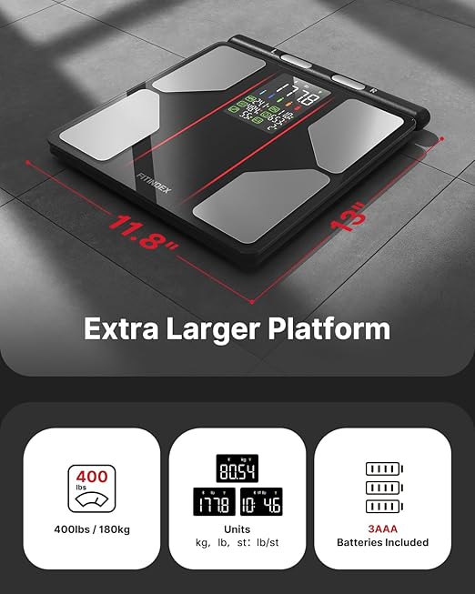 FITINDEX Smart Scale for Body Weight, Body Composition Analyzer - Image 7