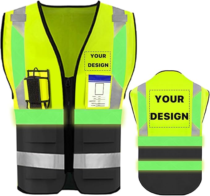 YOWESHOP High Reflective Visibility Safety Vest by YOWESHOP