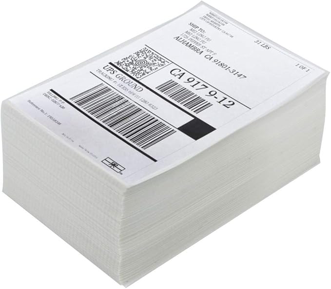 SJPACK 4x6 Thermal Labels, 8000 Shipping Labels - Image 3