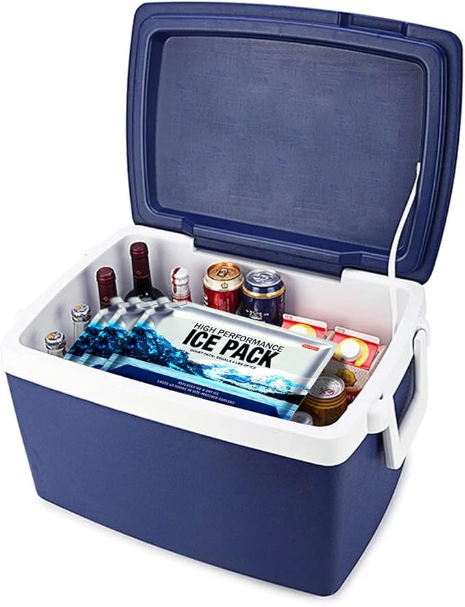 Reusable Ice Packs for Coolers Long Lasting Gel Freezer Packs for Cooler Bag - Image 8