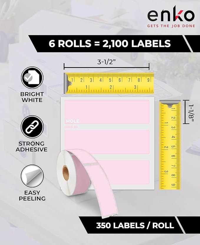 enKo Address, Shipping & Barcode Labels 30252 - Image 3
