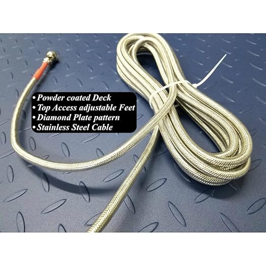 SellEton SL-7x7-30K Heavy-Duty, Industrial Floor Scale, Metal Indicator - Image 4