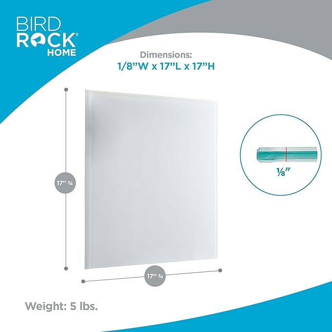 BIRDROCK HOME Magnetic Glass Dry Erase Board – Frameless Whiteboard - Image 5