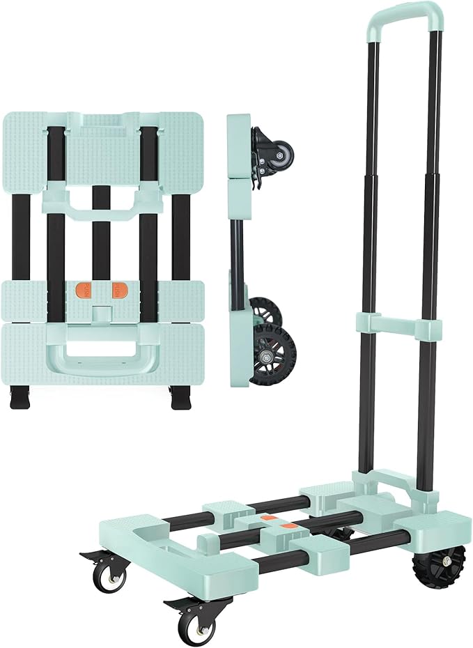 Heavy-Duty 500LB Capacity Hand Truck by Warmyou