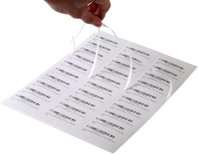 Address Labels 1" x 2-5/8" Sticker Paper by Fangtek