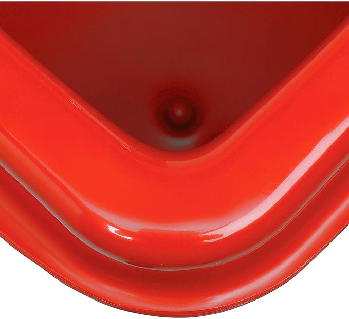 Global Industrial 20 Bushel Plastic Bulk Box Truck, Steel Chassis Base - Image 6