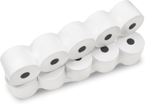 2 1/4 x 150 ft White Adding Machine Tape Paper Rolls Premium One Ply Register by ShopSmartOnline