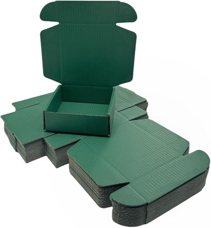 50 Pcs 6.3 x 6 x 1.6 inches Shipping Boxes - Image 3