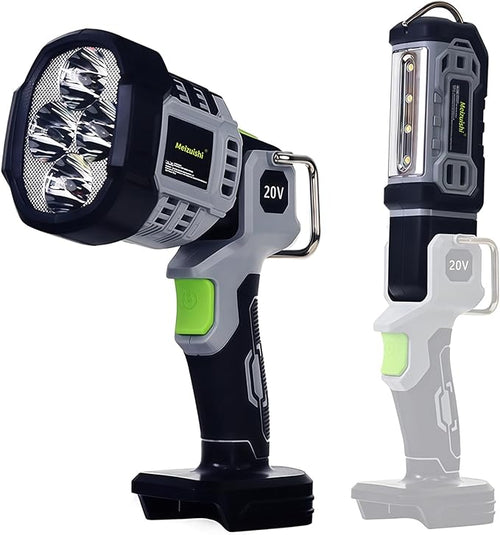 20W Cordless LED Work Light, Switchable Spotlight and Floodlight by meizuishi