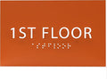 6" X4" 1st Floor Sign by ADACentralSigns