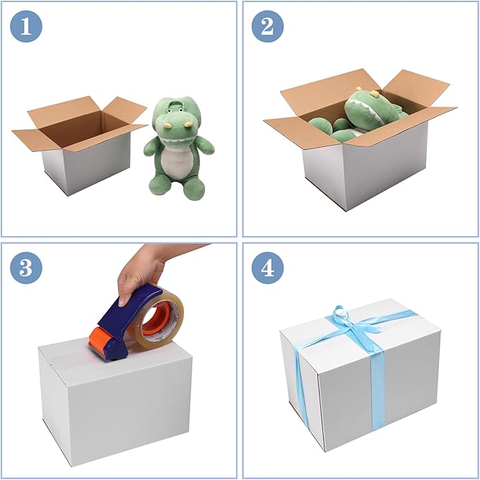 Hoikwo 9x6x6 Shipping Boxes Set of 25 - Image 4