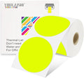 3 X 3 Inch Color Coding Dot Labels Circle Thermal Printable Waterproof 500 Pcs by YOULAISHI