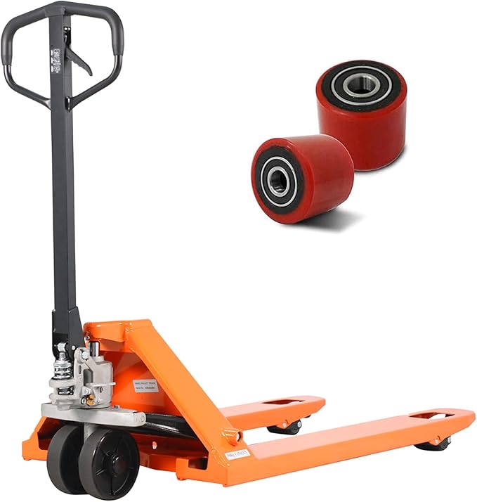 T Tory Carrier Pallet Jack, 6600 Lb. Capacity 27 x 48 Forks Mannual Pallet Truck by TTORYCARRIER