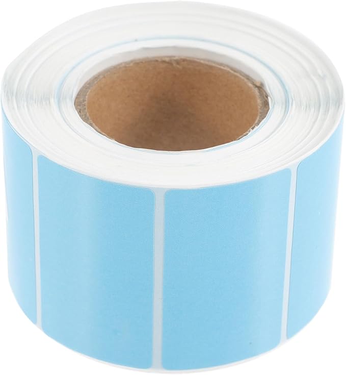 PartyKindom Self-Adhesive Thermal Label Roll Sky Blue Price Sticker by PartyKindom