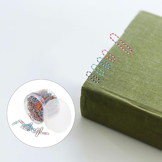 COHEALI 450pcs Metal Paper Clips Office Supplies Binding Pins - Image 4