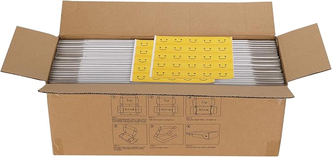 HORLIMER 4x4x1 inches Shipping Boxes Set of 50 - Image 7