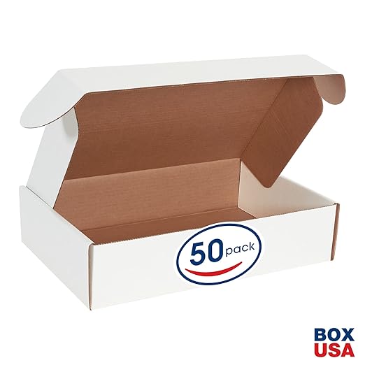 Box USA 17" Deluxe Shipping Boxes 17 1/8"L x 11 1/8"W x 4"H, Gifts or Bulk - Image 2