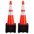10 Pack 28 Inch Traffic Safety Cones by Unknown