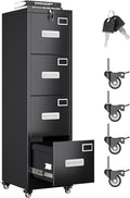 Aobabo 4 Drawer File Cabinet by Aobabo
