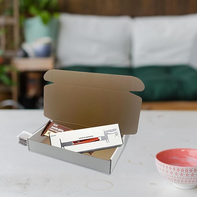 12x6x2 inches Shipping Boxes Set of 25, Holidays Gift and Small Business Giving - Image 9