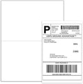 BESTEASY 1000 Half Sheet Self Adhesive Shipping Labels, Laser/Ink Jet White by BESTEASYLABELPRINTER