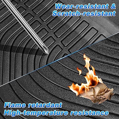 Vehicle Specific Fit Floor Mats for Jeep Gladiator JT 2020-2026 4-Door, All Weather Floor Liners for Gladiator Accessories, Heavy Duty Car Floor Mat - Image 6