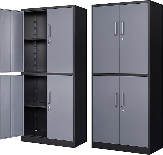 STANI Metal Storage Cabinet, Locking Steel Cabinet by STANI