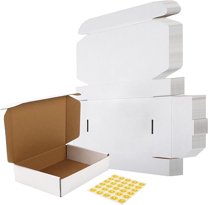 RLAVBL 9x6.5x2 Inches Shipping Boxes Set of 30, Mailer Boxes by RLAVBL