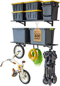 StoreYourBoard Heavy Duty Garage Shelf Wall Mount 1ft x 4ft – Wall-Mounted by StoreYourBoard