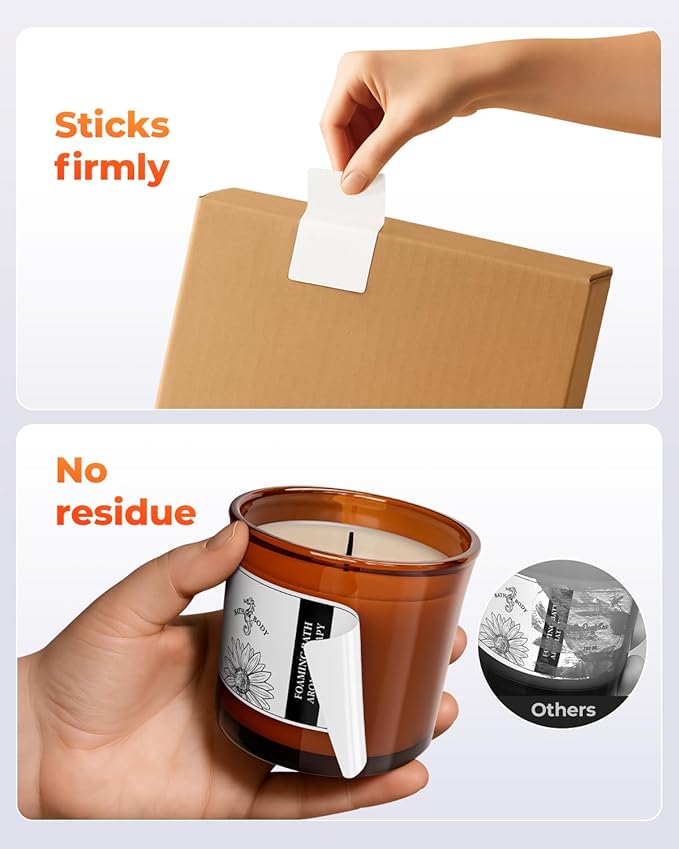 MUNBYN 4” X 2” Direct Thermal Labels, Thermal Printer Stickers, Strong Adhesive - Image 5