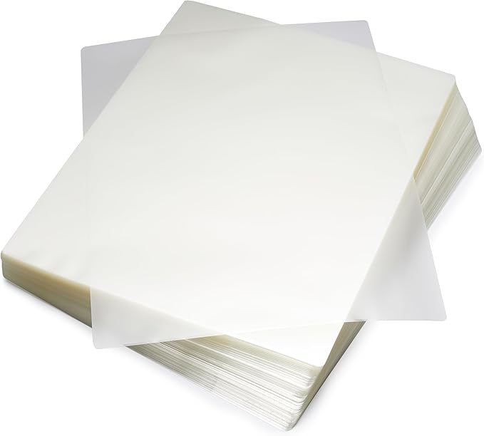 Amazon Basics Clear Thermal Laminating Plastic Paper Laminator Sheets, 9 x by AmazonBasics